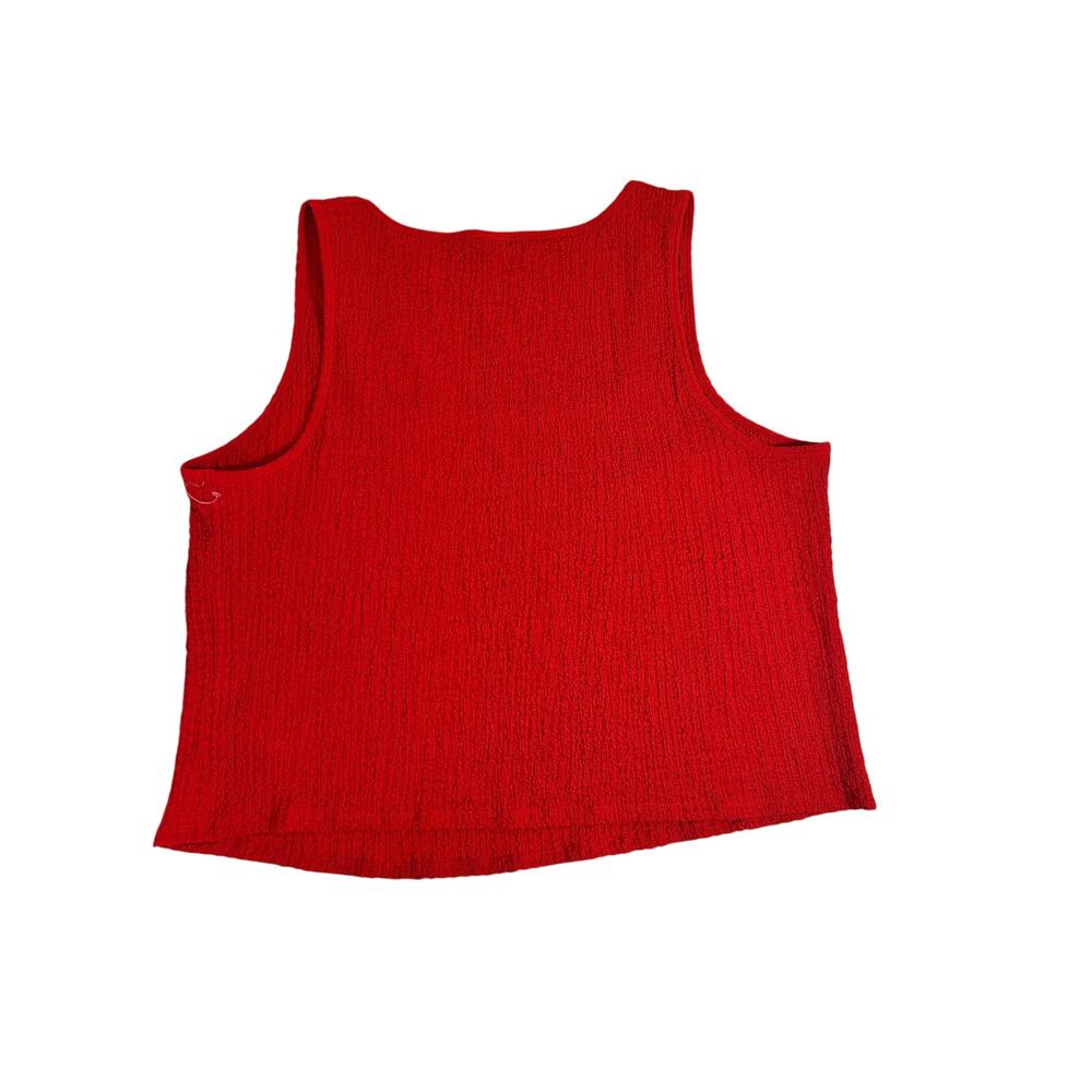Old Navy Bright Red Tank Top Plus Size 3x - Picture 2 of 6